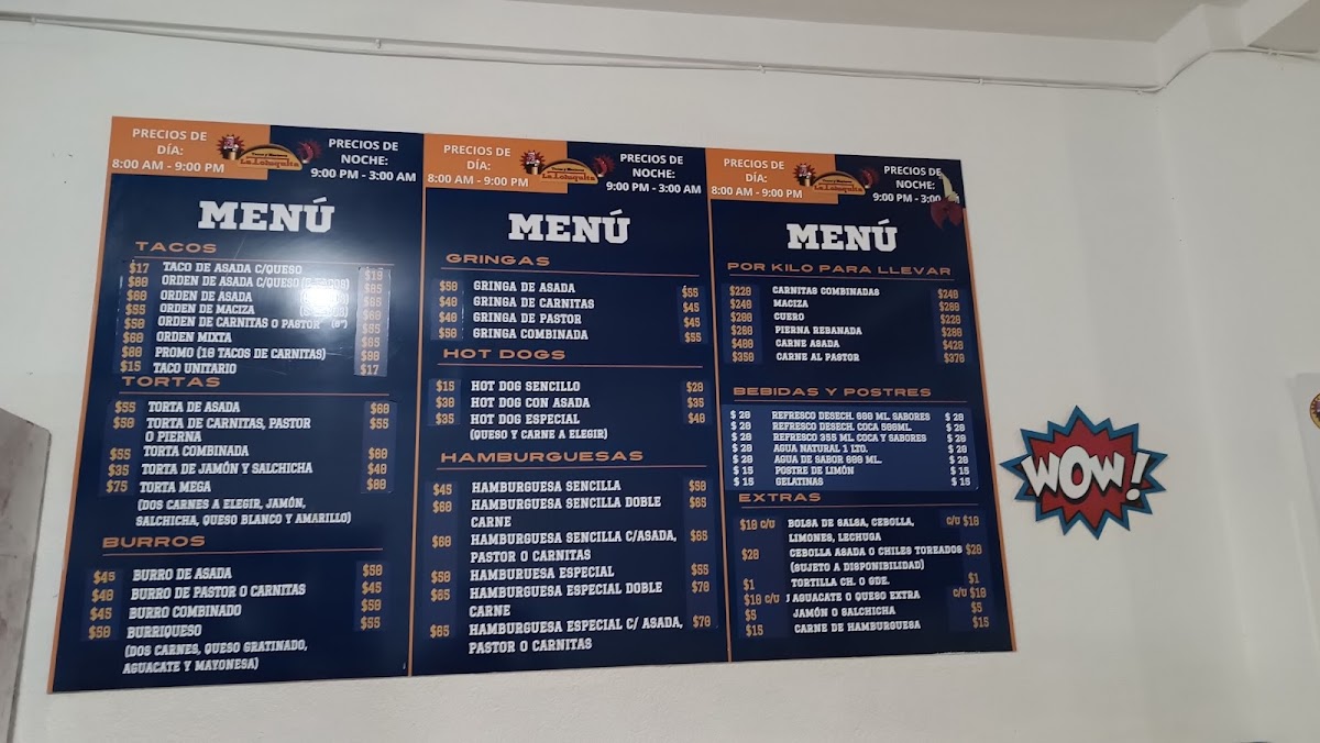 La Toluquita Menu - Image 3